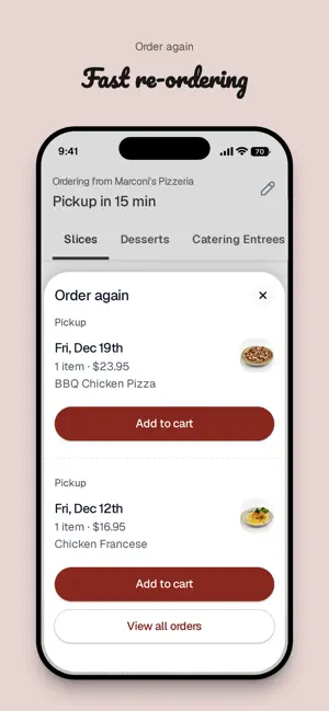 Marconi’s Pizzeria&Restaurant screenshot 4