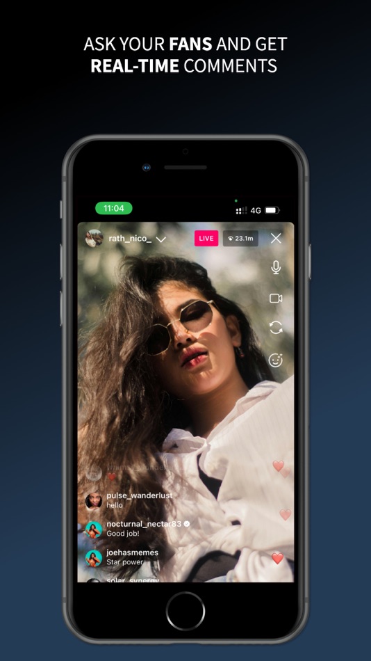 #5. Fameify: Live Stream Simulator (iOS) 由: Kartavya Kumar