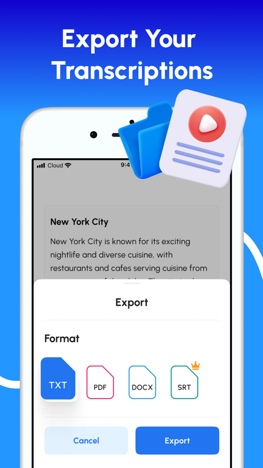 #3. Speech to Text – Voice Typing (iOS) By: PaoApps