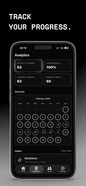 CTRL Habits: Social Tracker screenshot 2