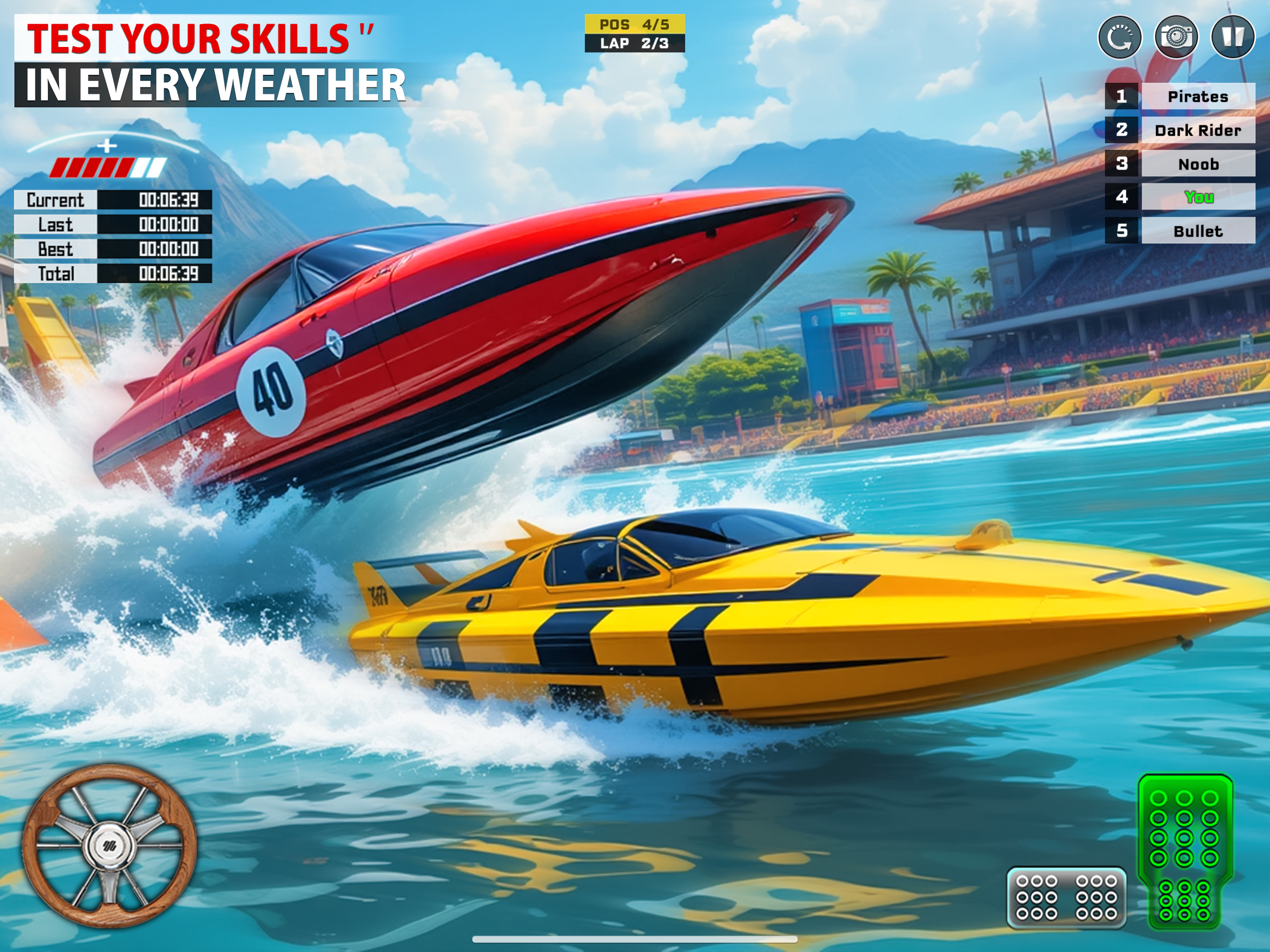 Boat Racing Driving Game 3d