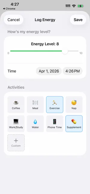Energy Logger screenshot 3