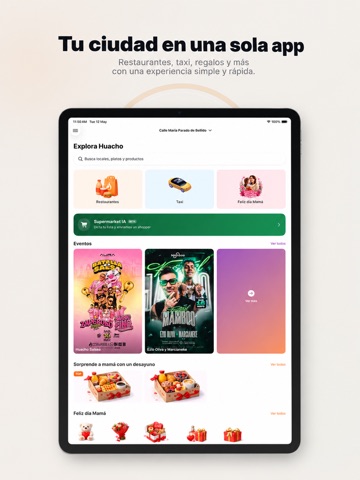 Llamafood - App de Delivery iPad screenshot