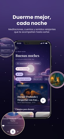 Mente Sana App iPhone screenshot