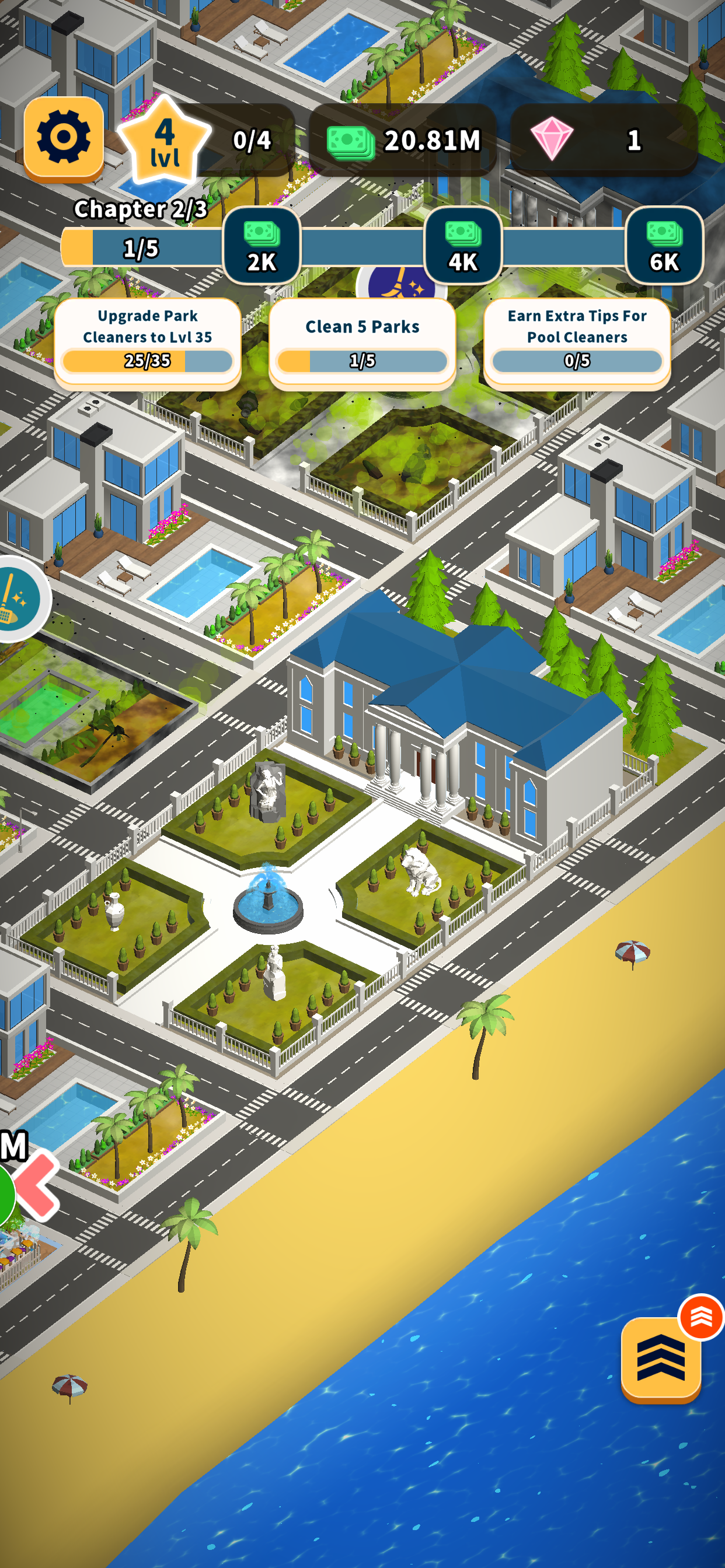Clean Up Empire Idle screenshot 6
