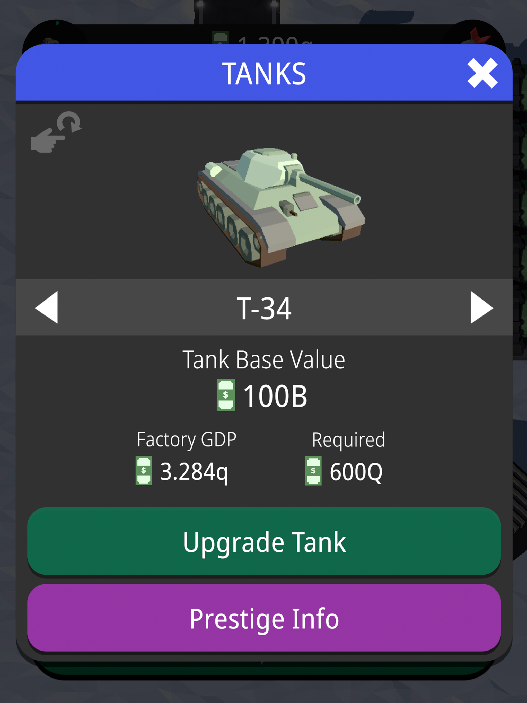Idle Tanks: War Factory