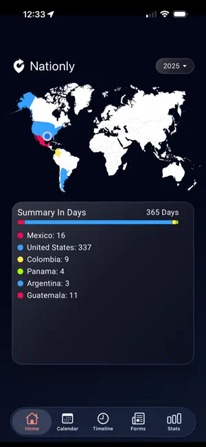 Nationly screenshot 1