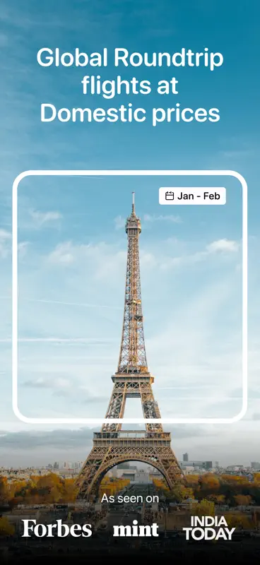 Zomunk: Curated Flight Deals screenshot 1 of 6