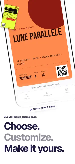 FunTicket - custom tickets screenshot 4