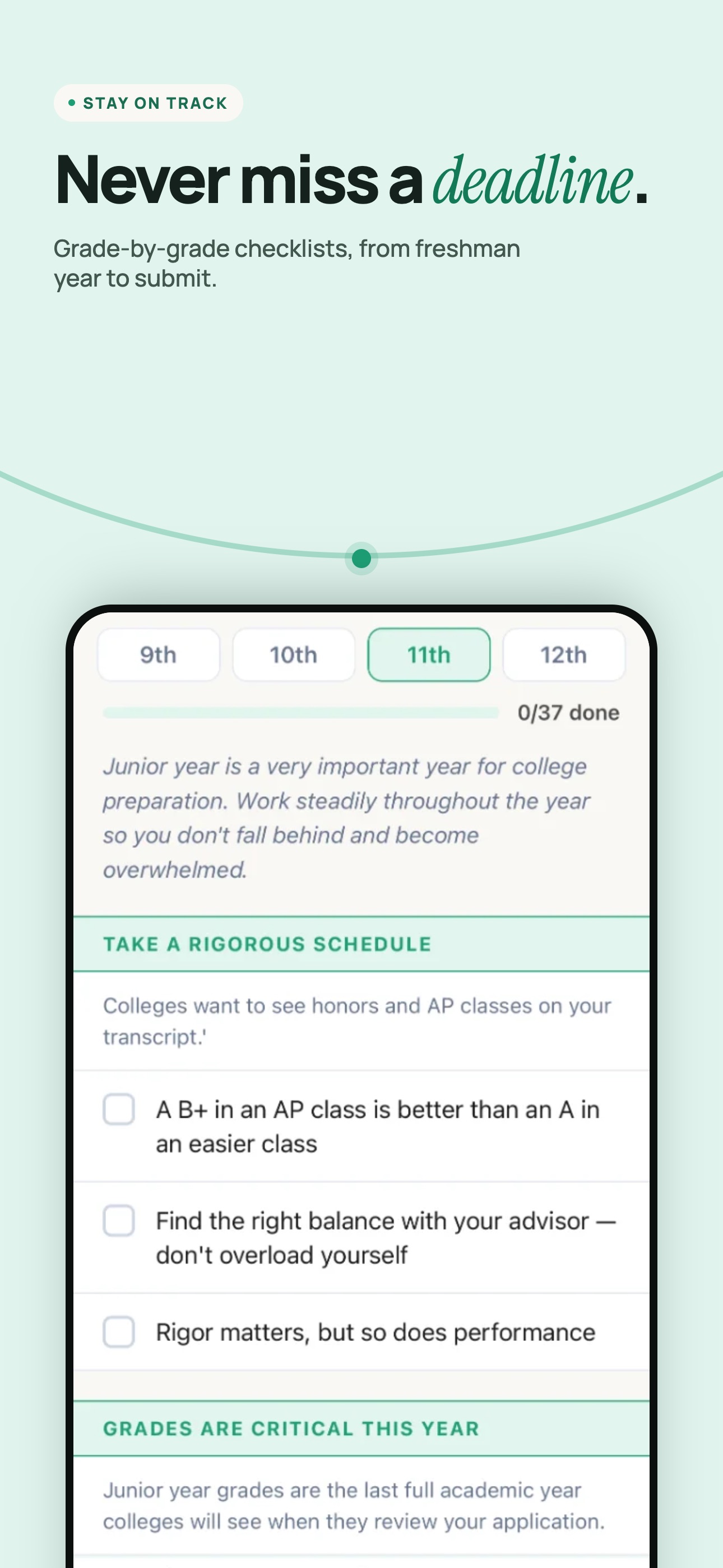 Screenshot 6 of Collega: Personalized Guidance