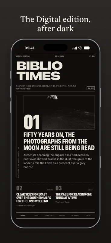 Biblio Times: RSS Newspaper screenshot 4 of 7