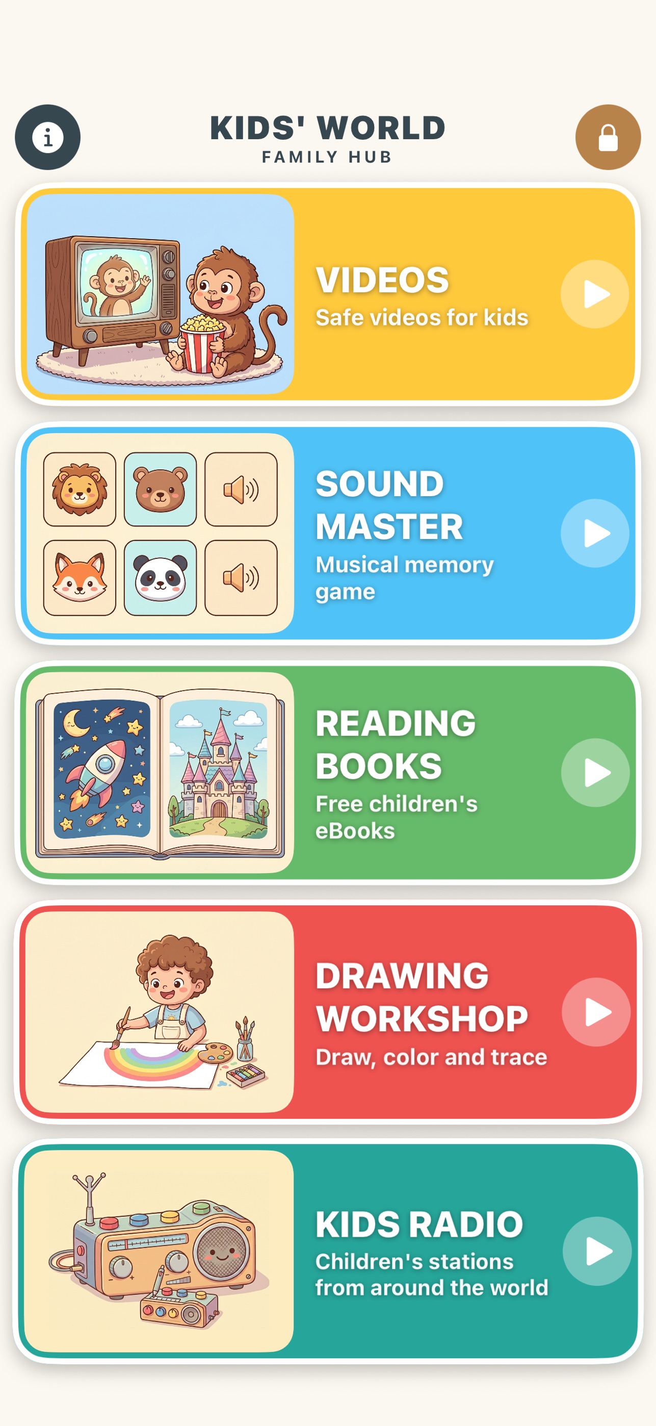 Screenshot 1 of Kids World – Family Hub