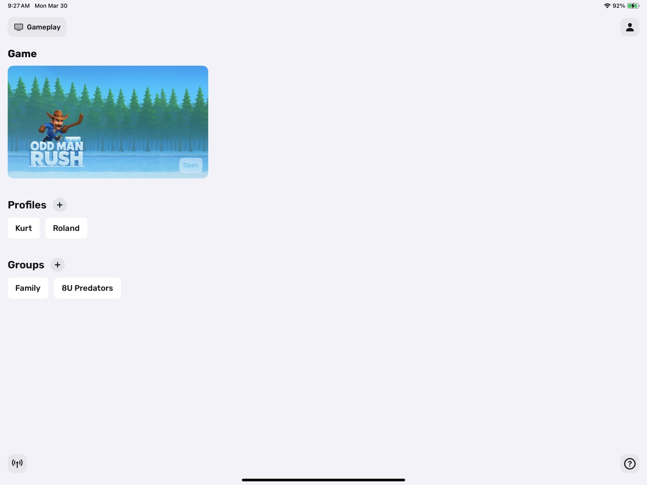 iPad screenshot