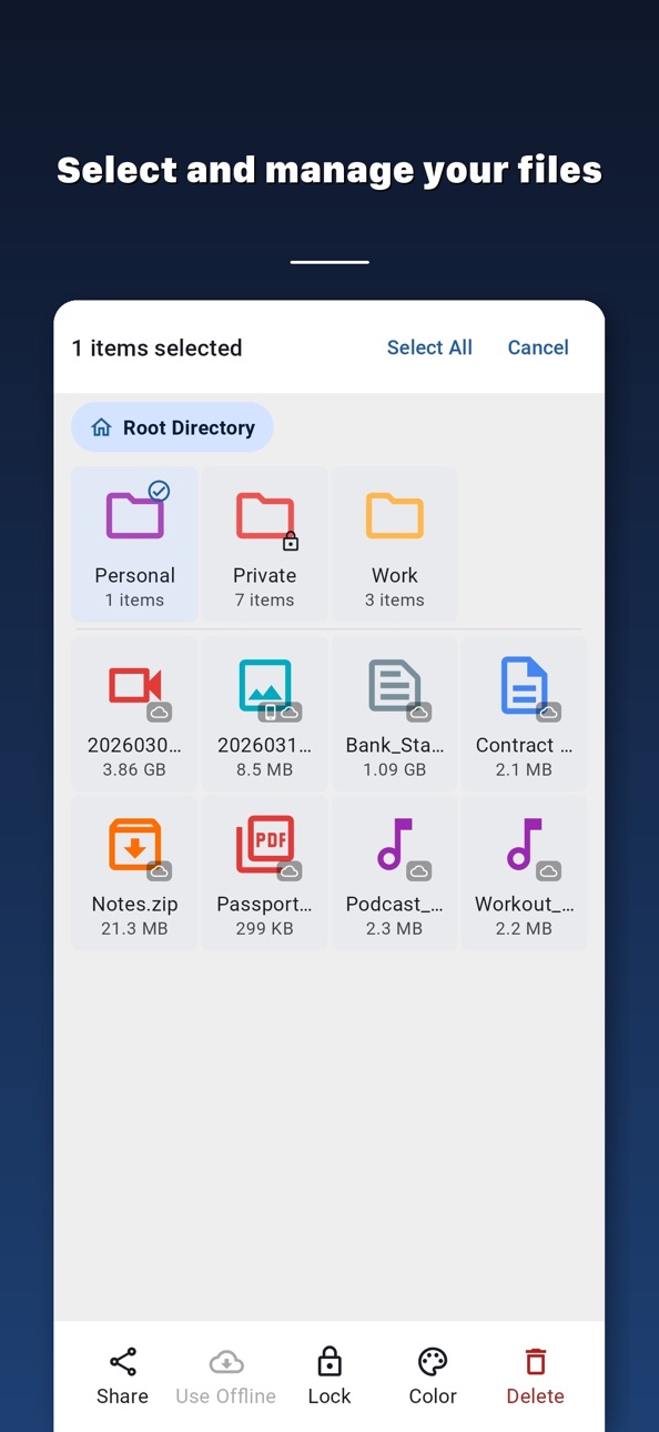 iPhone screenshot