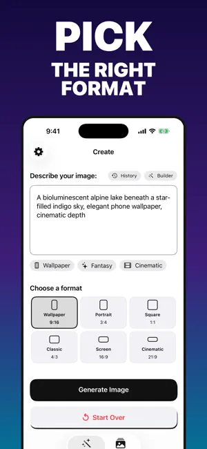 Imagine: AI Wallpaper Maker screenshot 3