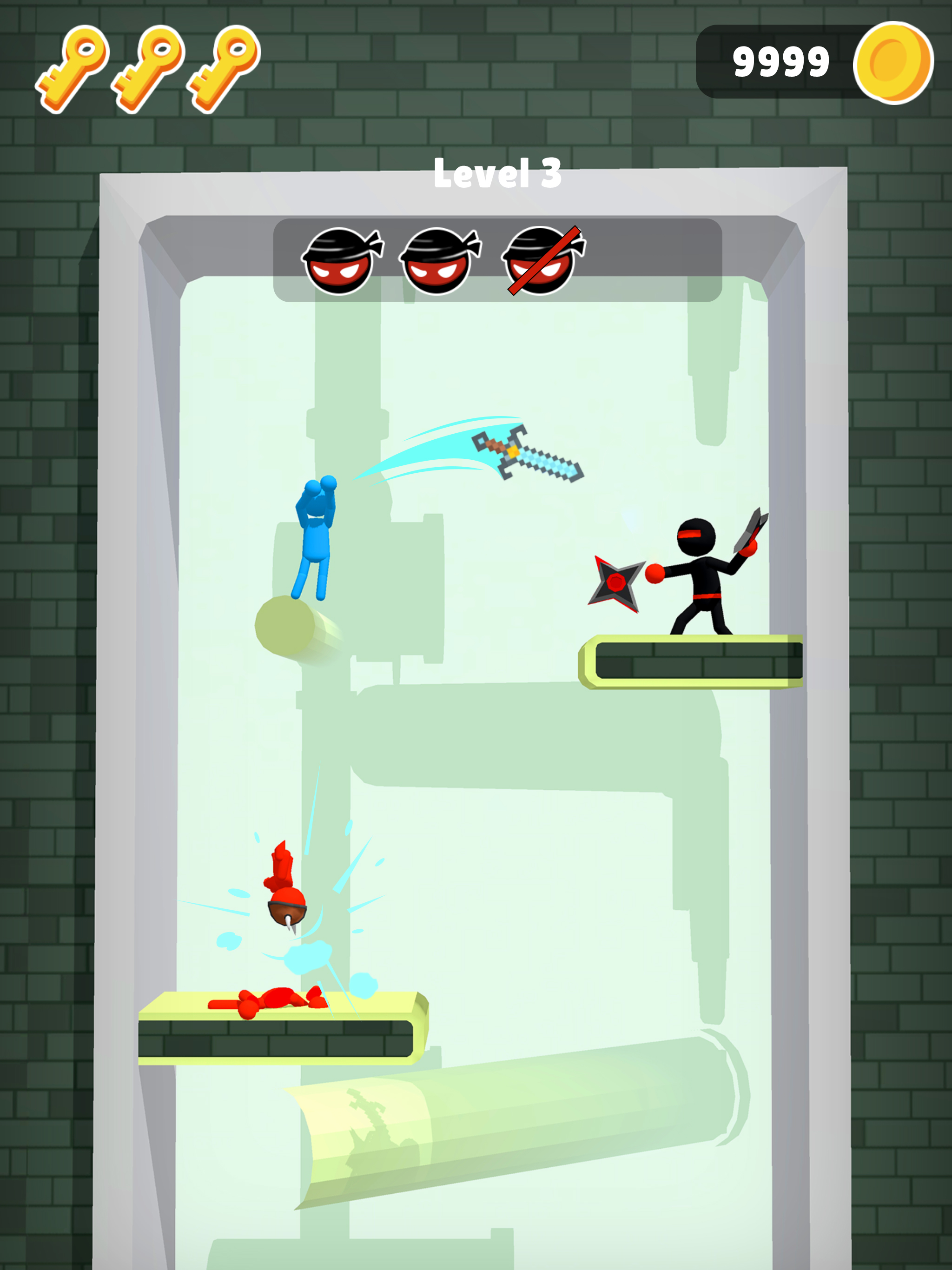 Stick Teleport 3D