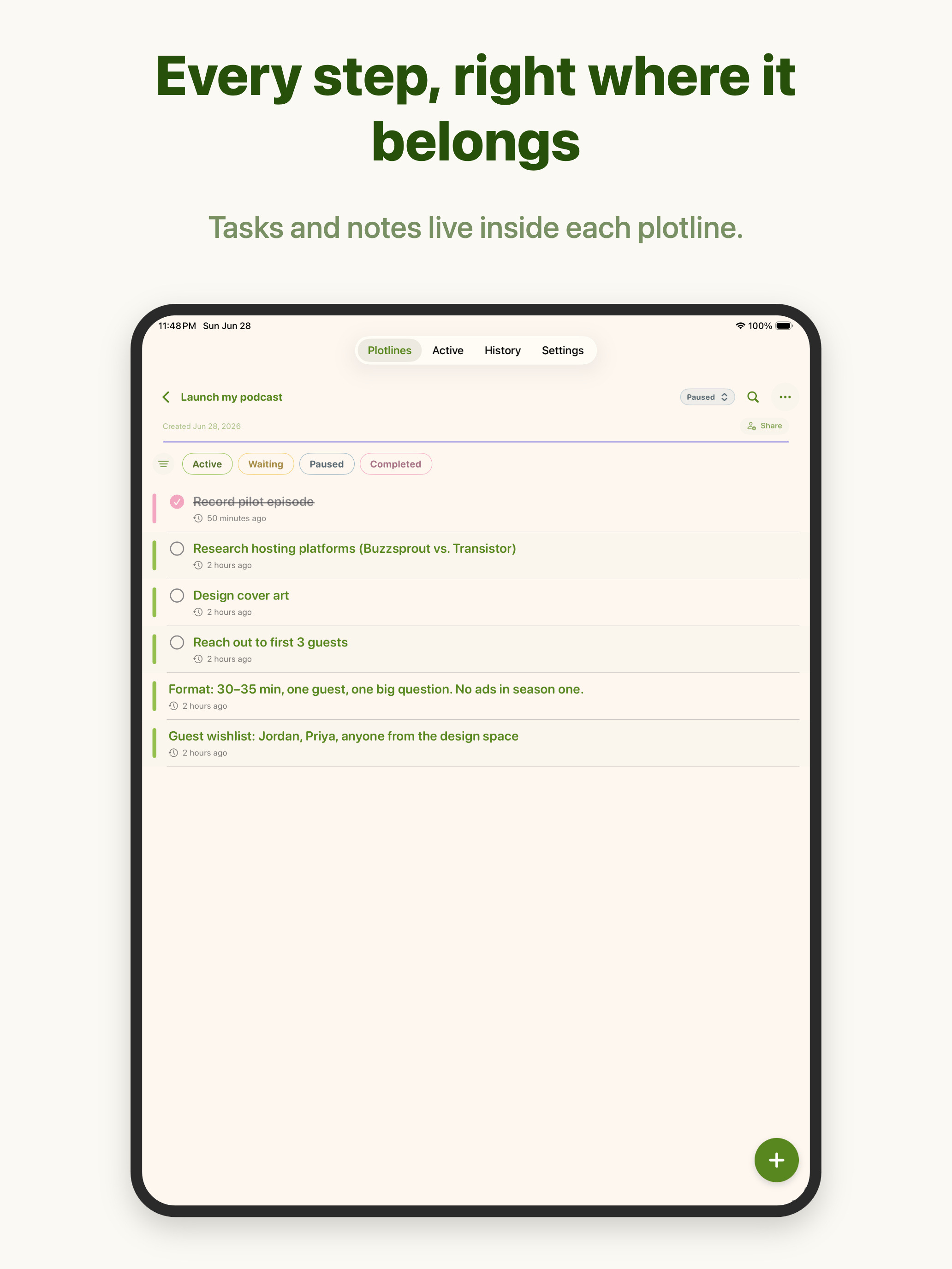 Plotlines: Journal & Planner screenshot 8