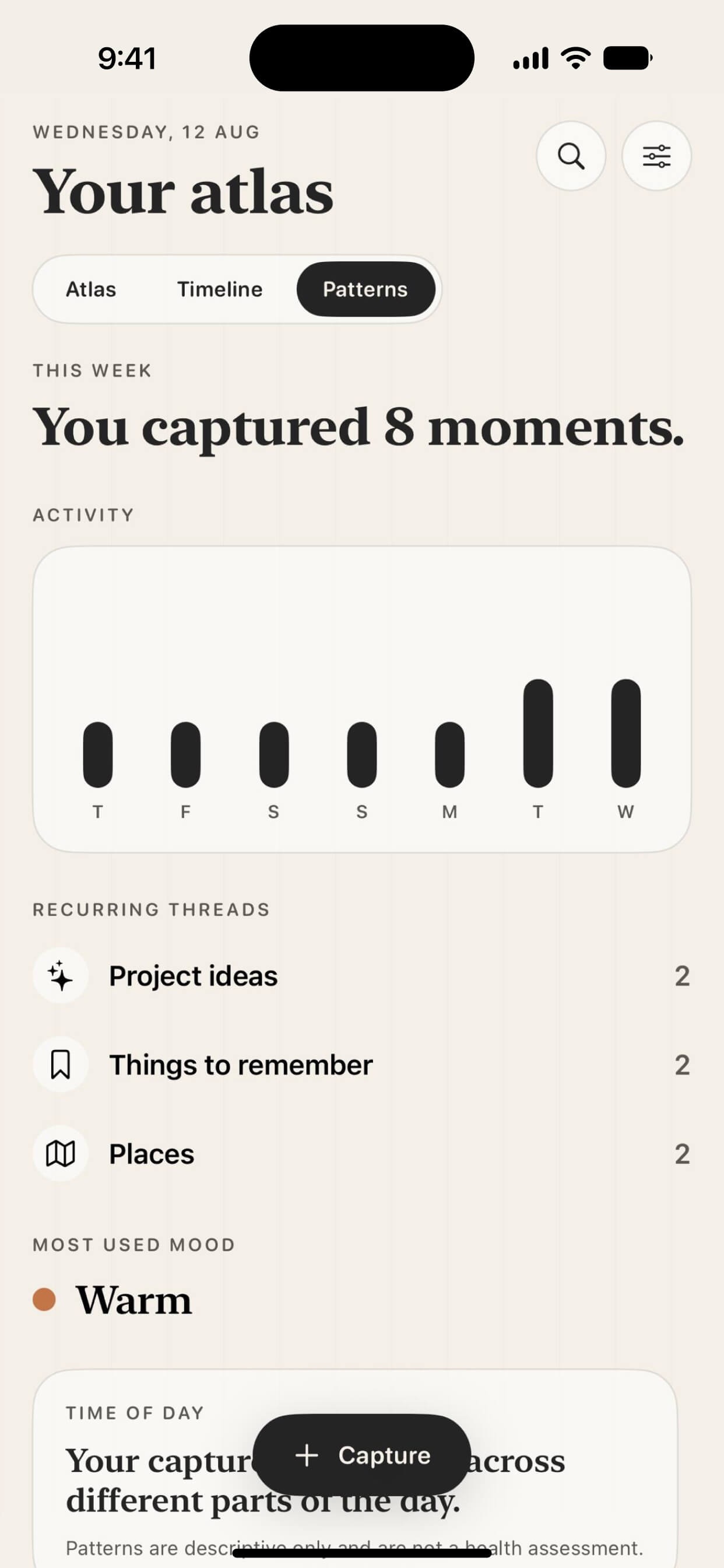Screenshot 2 of MentalMind-Thought Atlas