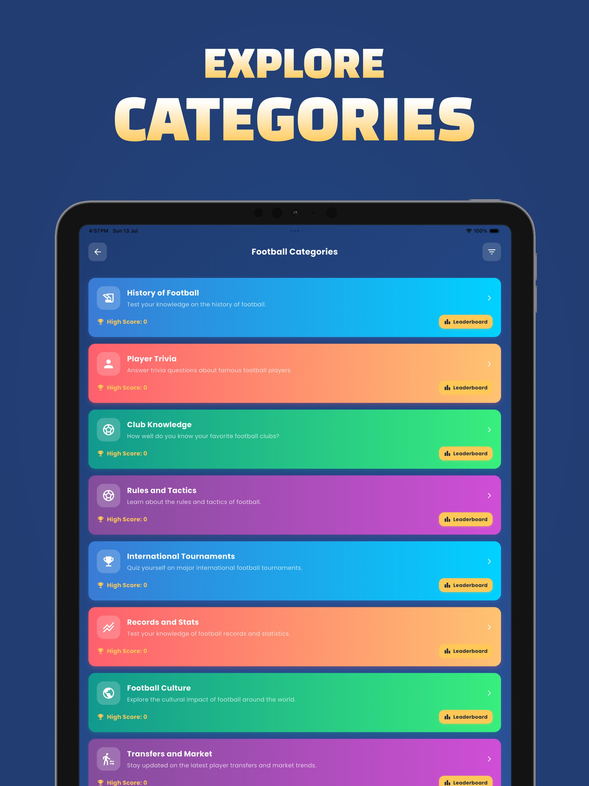 Footy Master | Skill & Quiz