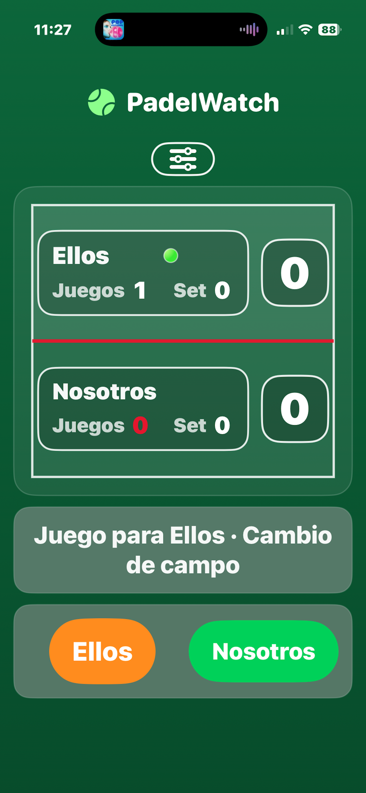 PadelWatchLive screenshot 3