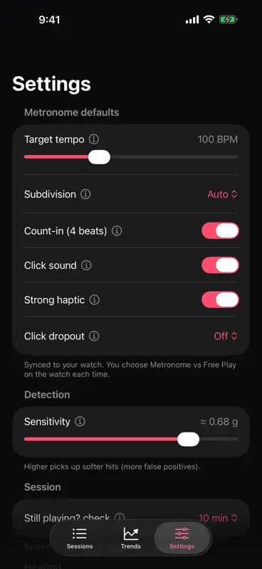 DrumPulse: Drum Timing Coach screenshot 8 of 8