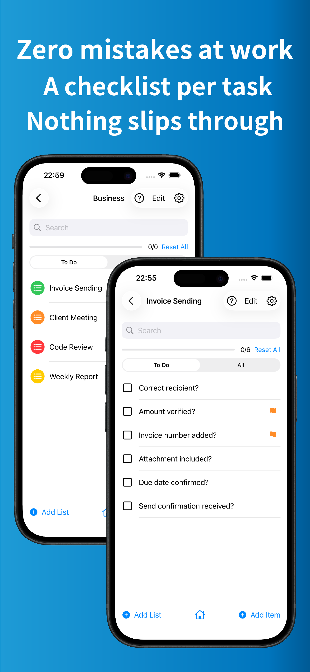 Checklist Maker-Grocery & Work screenshot 5
