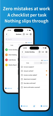 Checklist Maker-Grocery & Work Screenshot 5 of 8