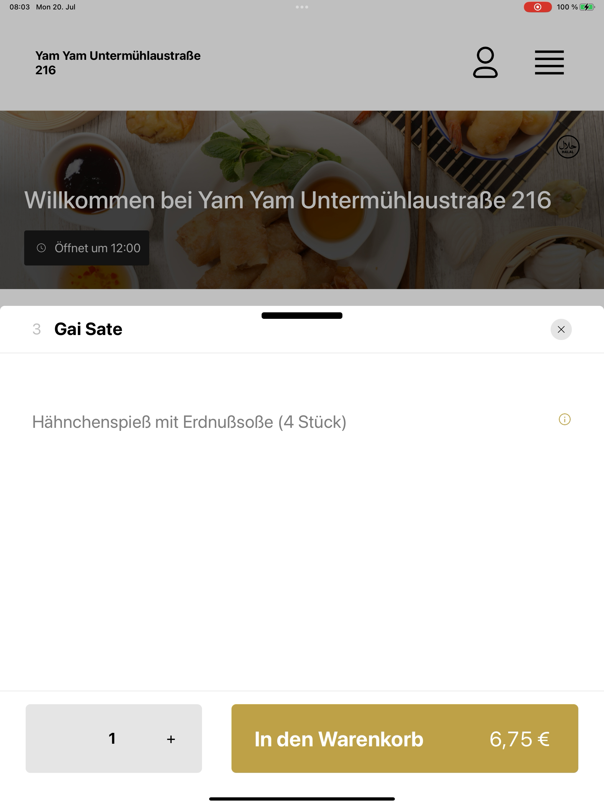 Yam Yam Untermühlaustraße 216 screenshot 15
