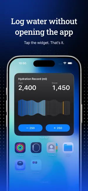 Hydrabit: Drink Water Tracker screenshot 1