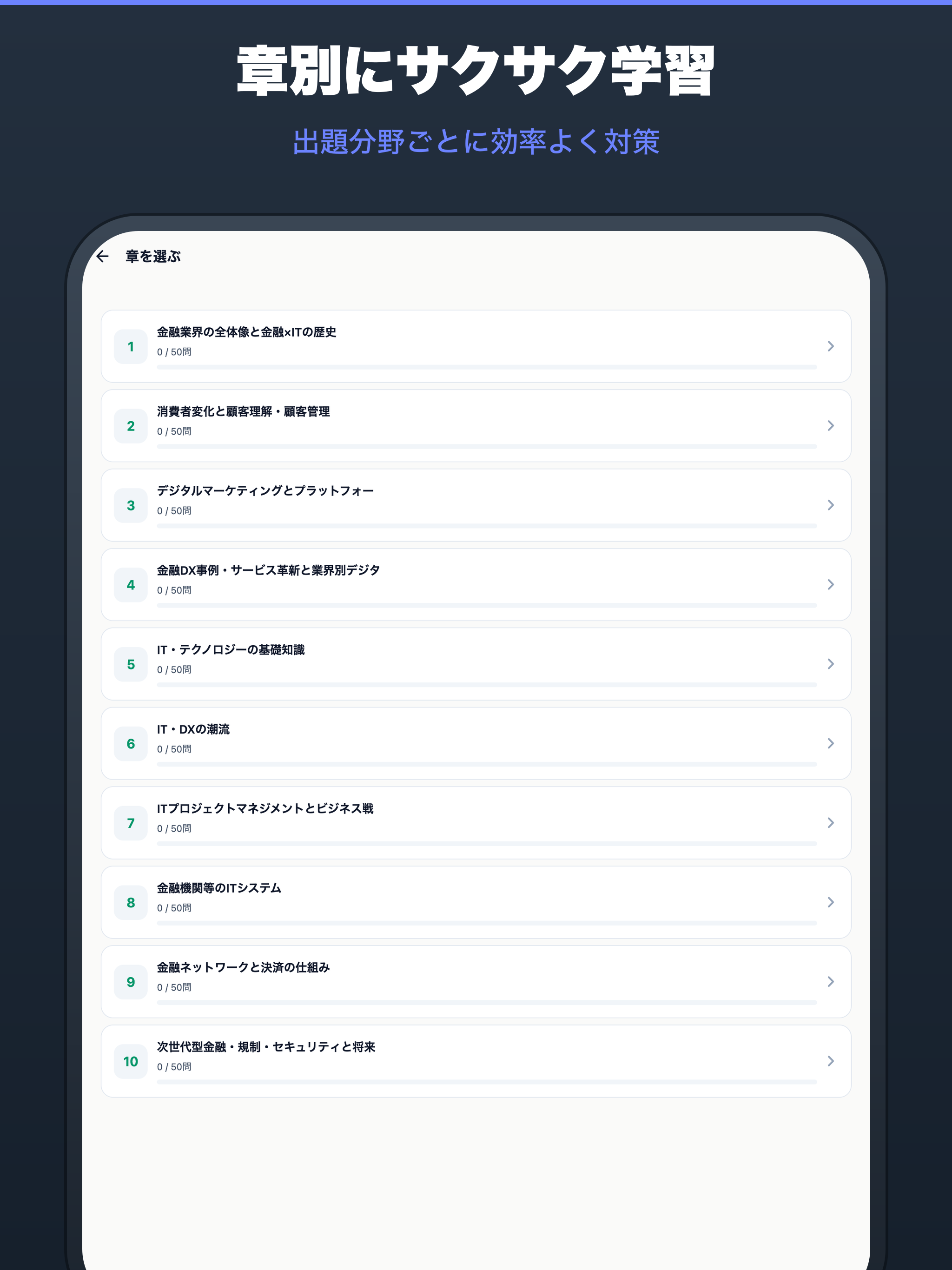 金融IT検定対策 500問 screenshot 8