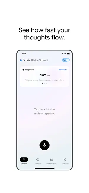 Google AI Edge Eloquent screenshot 4