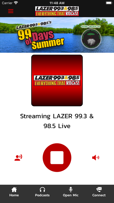 Lazer 99.3 & 98.5 Screenshot