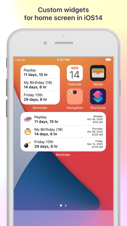 #6. Reminder & Countdown Pro (iOS) 由: Sergey Astakhov