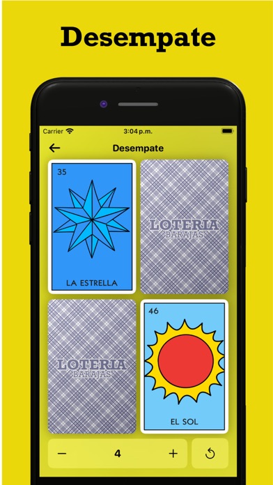 Loteria: Baraja, Tabla, Online Screenshot