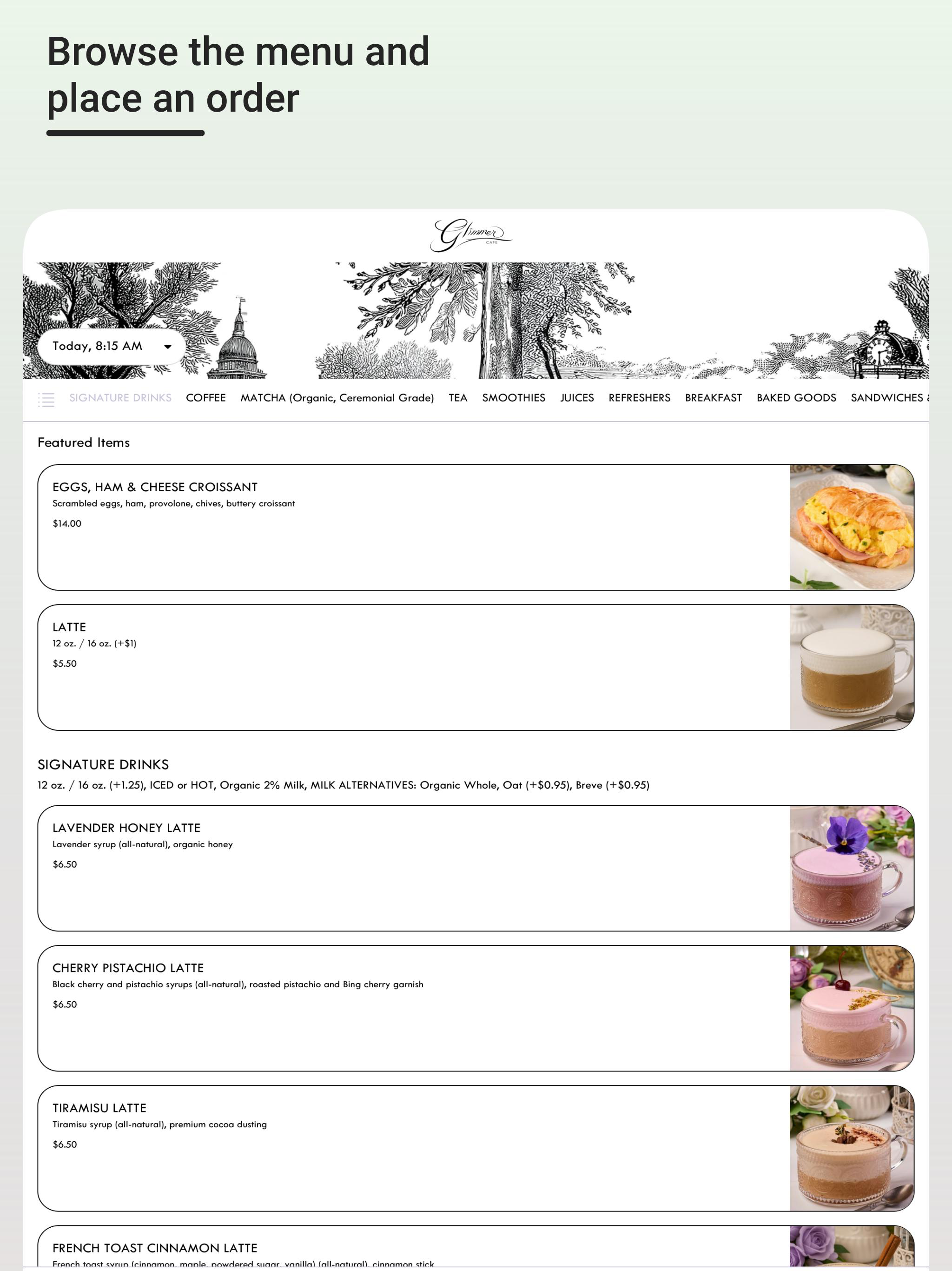 Glimmer Cafe screenshot 5