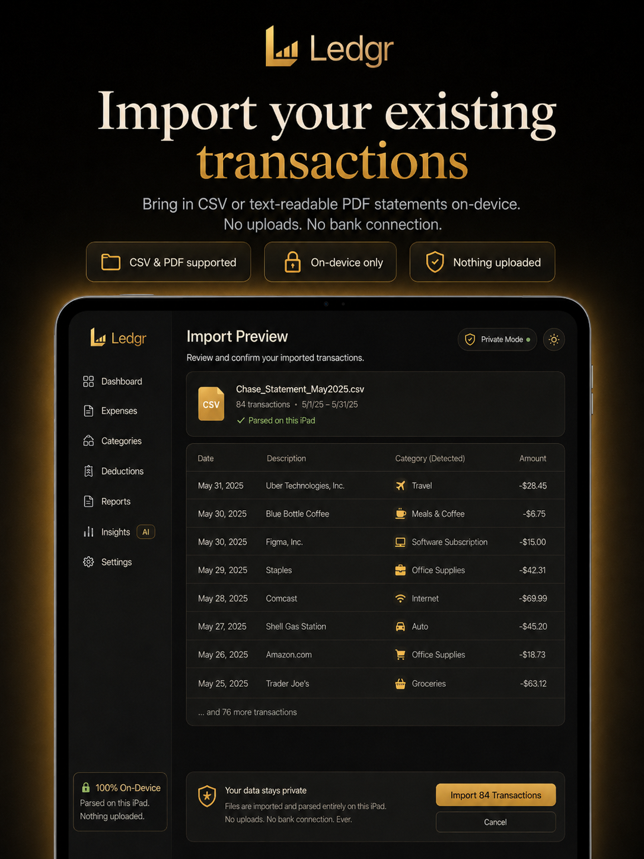 Ledgr: Expense & Tax Tracker screenshot 19