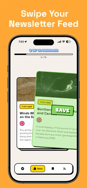 Nibbl: Newsletter & RSS Reader screenshot 1