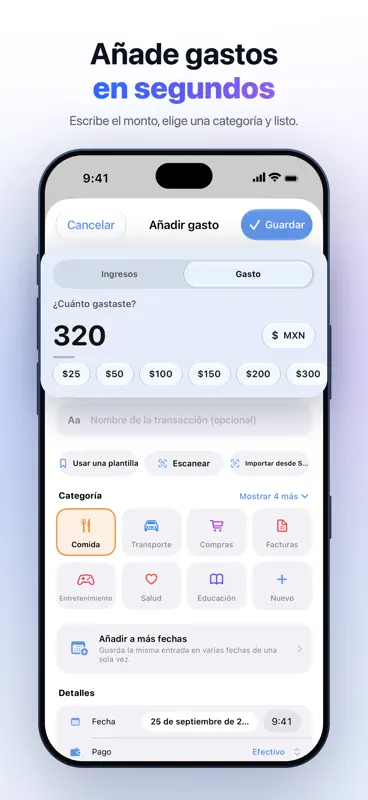Spendry - Control de gastos screenshot 4 of 10
