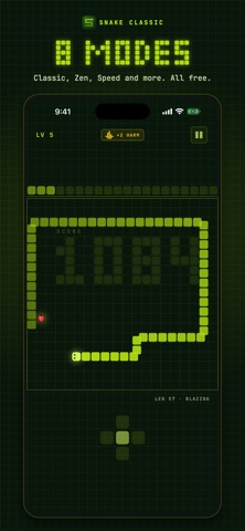 Snake Classic: Retro Arcade Screenshot 3 of 10
