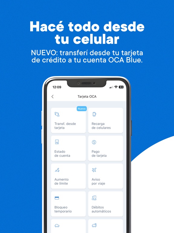 OCA iPad screenshot 2 - Finance app