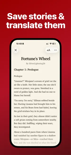 Archives Fanfic Reader screenshot 3