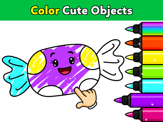 Screenshot #6 pour Jeux de coloriage de licorne
