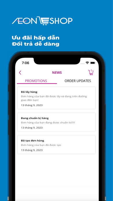 AEONESHOP - Online supermarket Screenshot