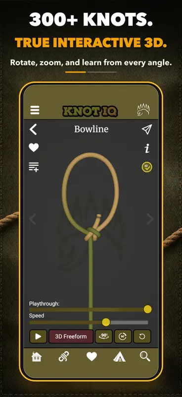 Knot IQ: 3D Knot Tying screenshot 1 of 10