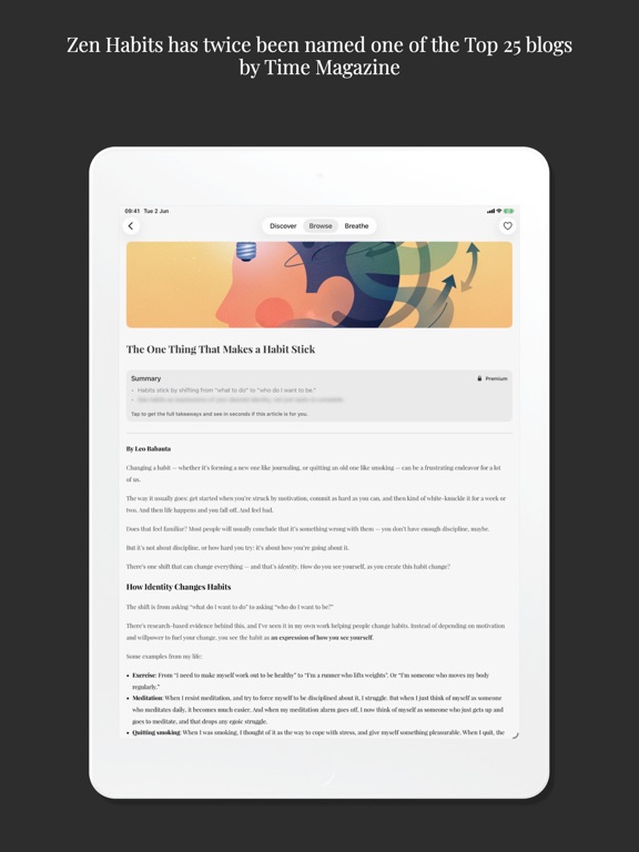 Screenshot #6 pour Zen Habits by Leo Babauta