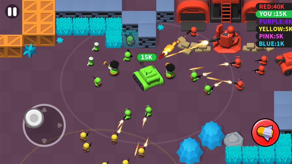 #4. Tanks Brawl 3D (iOS) 来自: 文晖 游