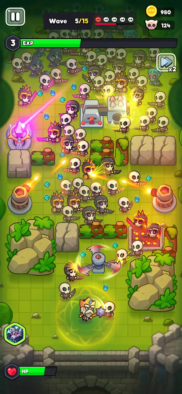 Tower King! Hack screenshot 2 - iOS game interface