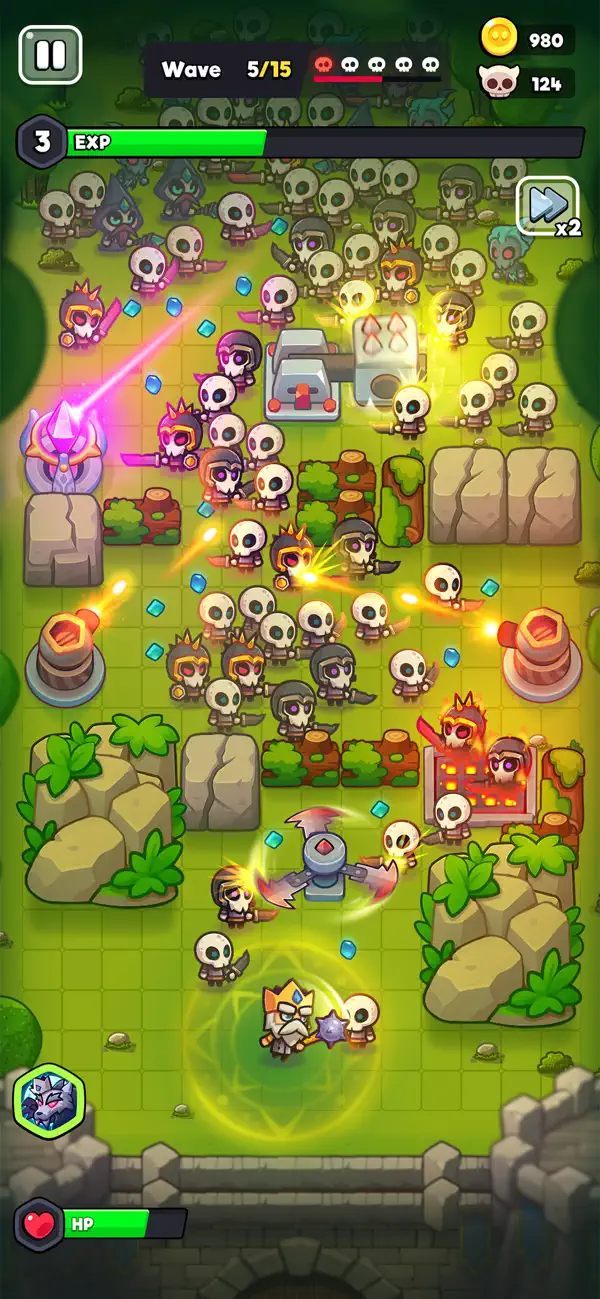 Tower King! Hack screenshot 3 - game app interface