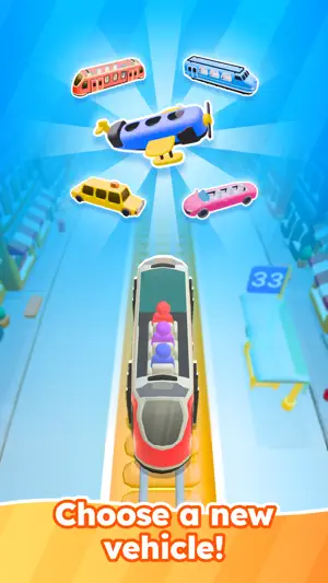 Subway Jam－ Bus Sorting Puzzle screenshot 3