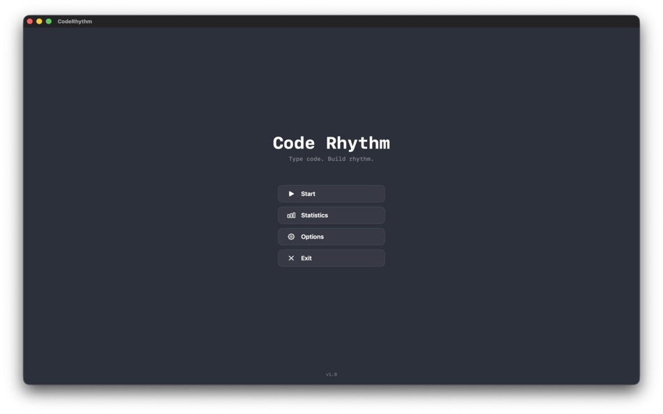#1. Code Rhythm (macOS) di: Stefan Viol
